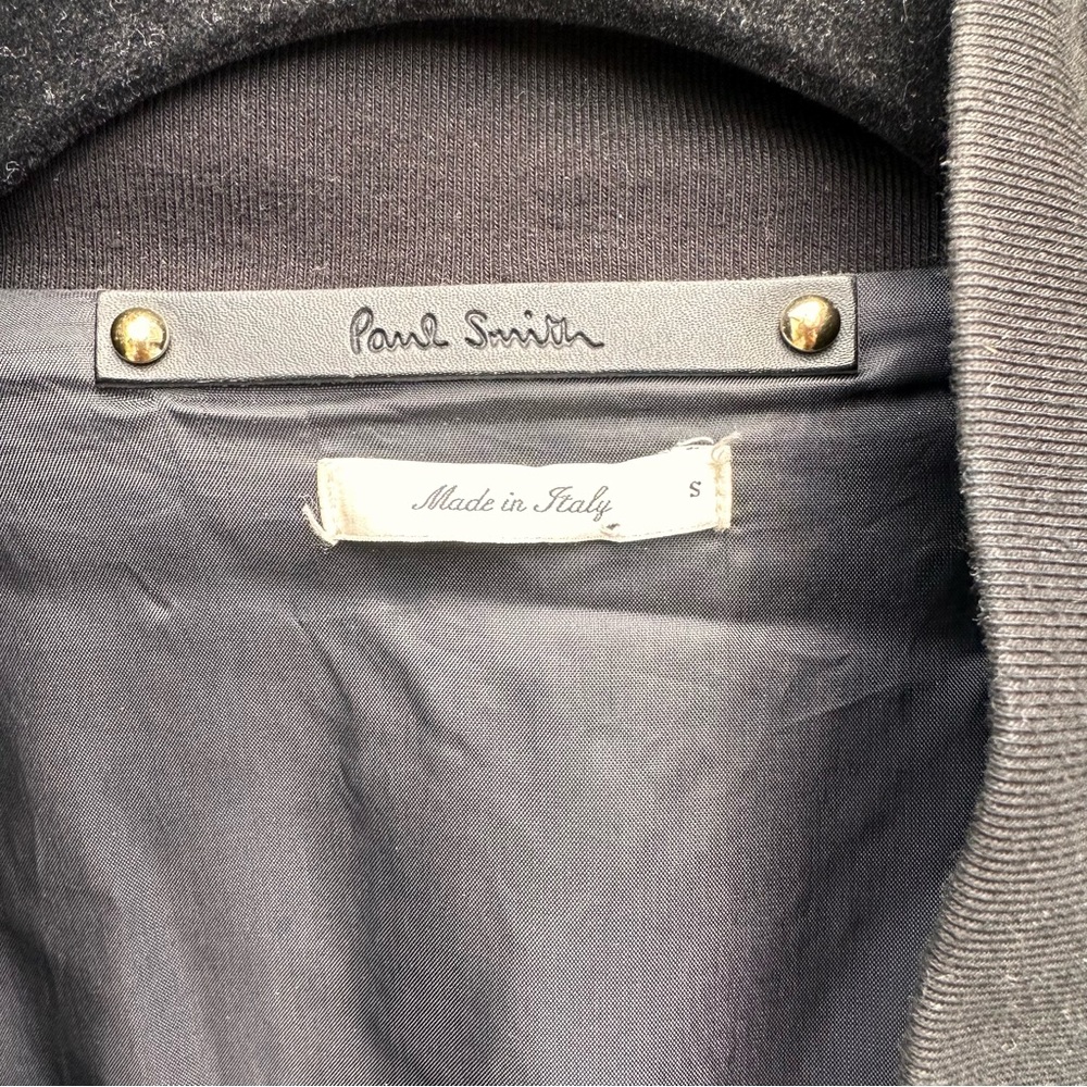 Paul Smith Lambskin Bomber Jacket - Picture 3 of 8
